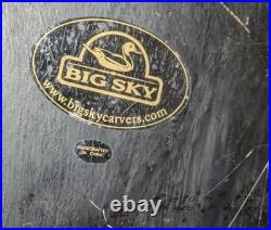 Burl Jones Big Sky Carvers Wolf Howling Nature Sculpture Collection Statue Wolve