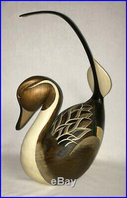 CARVED WOODEN DUCK HINDLEY COLLECTION by BIG SKY CARVERS #19539