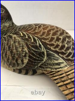 CHRIS OLSON BIG SKY CARVERS MASTER EDITION 22 of 300 CARVED RUFFLED GROUSE XLNT
