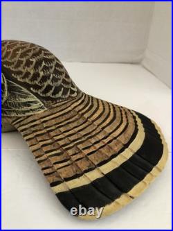 CHRIS OLSON BIG SKY CARVERS MASTER EDITION 22 of 300 CARVED RUFFLED GROUSE XLNT