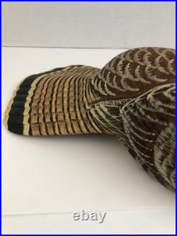 CHRIS OLSON BIG SKY CARVERS MASTER EDITION 22 of 300 CARVED RUFFLED GROUSE XLNT