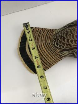 CHRIS OLSON BIG SKY CARVERS MASTER EDITION 22 of 300 CARVED RUFFLED GROUSE XLNT