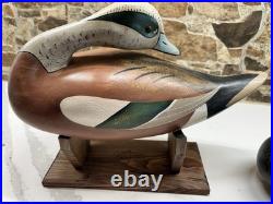 Cabin Creek Big Sky Carvers 3 decoys! -Rustic distressed look 2 on cradles NICE