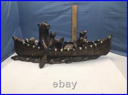 Canoe Trip Jeff Fleming Big Sky Carvers 24 Bear Sculpture Bear Foots