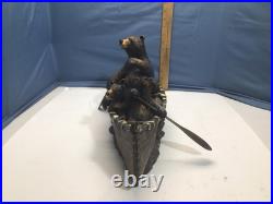 Canoe Trip Jeff Fleming Big Sky Carvers 24 Bear Sculpture Bear Foots