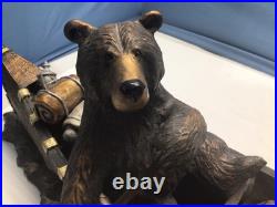 Canoe Trip Jeff Fleming Big Sky Carvers 24 Bear Sculpture Bear Foots