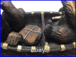 Canoe Trip Jeff Fleming Big Sky Carvers 24 Bear Sculpture Bear Foots