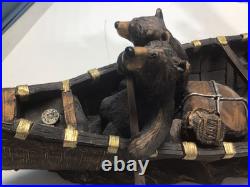 Canoe Trip Jeff Fleming Big Sky Carvers 24 Bear Sculpture Bear Foots