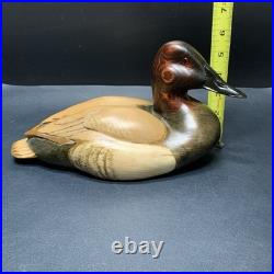 Canvasback Drake Duck Big Sky Carvers Limited Edition Signed By Artist 211/2000