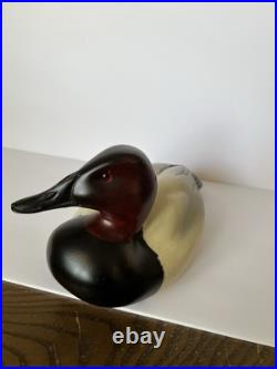 Canvasback Drake Duck Decoy Big Sky Carvers of Montana Signed