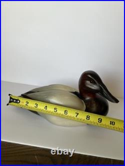 Canvasback Drake Duck Decoy Big Sky Carvers of Montana Signed