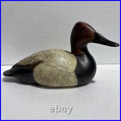 Canvasback Drake Duck Decoy Big Sky Carvers of Montana Signed by Chris Linn