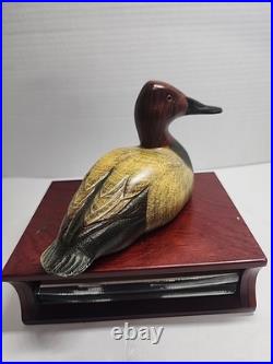 Canvasback Drake Duck Decoy Big Sky Carvers of Montana Signed by Chris Linn