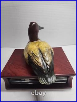 Canvasback Drake Duck Decoy Big Sky Carvers of Montana Signed by Chris Linn