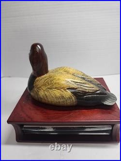 Canvasback Drake Duck Decoy Big Sky Carvers of Montana Signed by Chris Linn