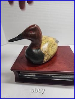 Canvasback Drake Duck Decoy Big Sky Carvers of Montana Signed by Chris Linn