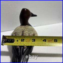 Canvasback Drake Duck Decoy Big Sky Carvers of Montana Signed by Chris Linn