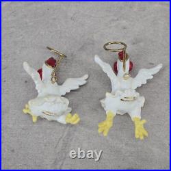 Christmas Collectible Big Sky Carvers Chickentivity Figurines Nativity Set of 9