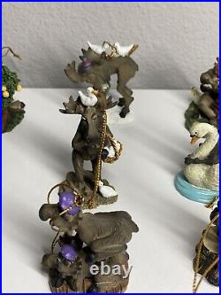 Christmas Mountain Mooses By Phyllis Driscoll 12 Days Of Christmas Ornament Set