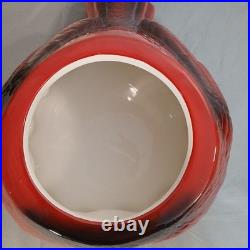 Cookie Jar Fat Cardinal Phyllis Driscoll Big Sky Carvers 10 Retired