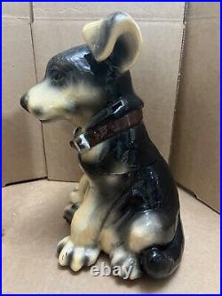 Cookie Jar Kitchen Collection big sky carvers German shepherd 7/600 Limited