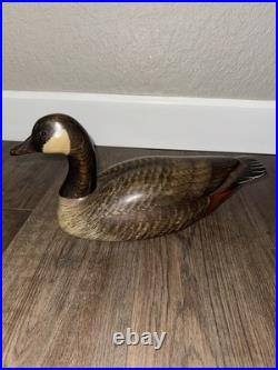 Craig Fellows Signed Big Sky Carvers Hand Carved Canada Goose Decoy 16