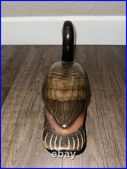 Craig Fellows Signed Big Sky Carvers Hand Carved Canada Goose Decoy 16