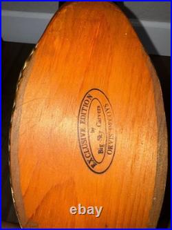 Craig Fellows Signed Big Sky Carvers Hand Carved Canada Goose Decoy 16