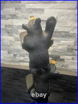 Curious Cubs By Jeff Fleming Big Sky Carvers Paper Towel Holder Statue 16