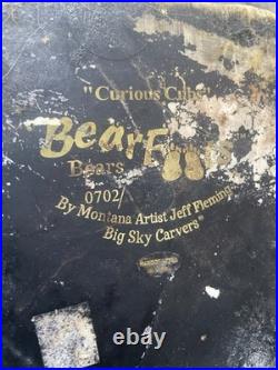 Curious Cubs By Jeff Fleming Big Sky Carvers Paper Towel Holder Statue 16