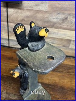 Curious Cubs By Jeff Fleming Big Sky Carvers Paper Towel Holder Statue 17