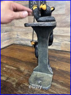 Curious Cubs By Jeff Fleming Big Sky Carvers Paper Towel Holder Statue 17