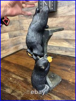 Curious Cubs By Jeff Fleming Big Sky Carvers Paper Towel Holder Statue 17