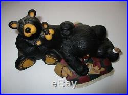 Cute Collectible Bear Foots By Jeff Fleming Big Sky Carvers Lot Of 6