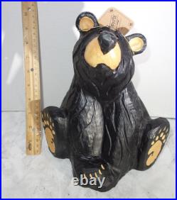 DEMDACO Bearfoots Jeff Fleming Jenny Sitting Bear Big Sky Carvers Grand Series
