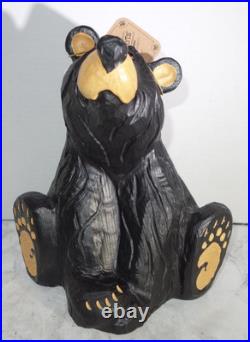 DEMDACO Bearfoots Jeff Fleming Jenny Sitting Bear Big Sky Carvers Grand Series