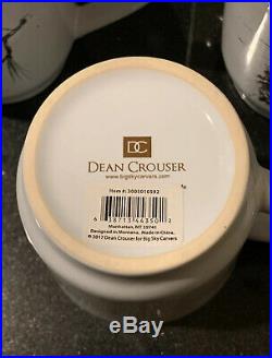 DEMDACO Dean Crouser BIG SKY CARVERS Pine Cone Mugs Lot Of 5 BRAND NEW & UNUSED