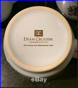 DEMDACO Dean Crouser BIG SKY CARVERS Pine Cone Mugs Lot Of 5 BRAND NEW & UNUSED