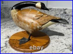 DON PROFOTA Big Sky Carvers Bozeman, Montana Wooden Canadian Goose #408/750 USA