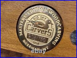 DON PROFOTA Big Sky Carvers Bozeman, Montana Wooden Canadian Goose #408/750 USA