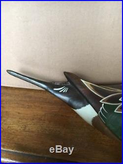 DRAKE PINTAIL WOOD-CARVED DECOY Big Sky Carvers SIGNED/NUMBERED FREE SHIPPING