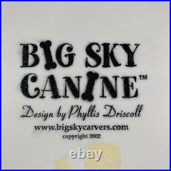 Dachsund Beans & Wiener Dog Cookie Jar Big Sky Canine Phyllis Driscoll