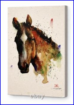 Dean Crouser Horse Art Print Framed Canvas Big Sky Carvers Rustic Wall Art