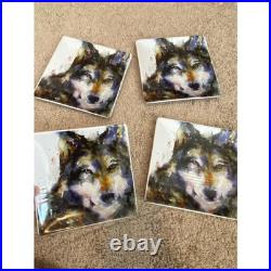 Dean Crouser Traveler Wolf Framed Wall Art Big Sky Carvers Wildlife Decor Print