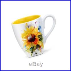 Demdaco 3005050982 Big Sky Carvers Sunflower Mug, Multicolored