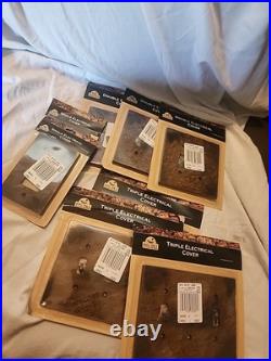 Demdaco Big Sky Carvers Pinecone Electrical Outlet Cover Lot of 8 Cabin Country