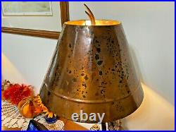 Demdaco Big Sky Carvers Solid Copper Lamp Shade Metal Bell Lamp Shade Rustic NIB