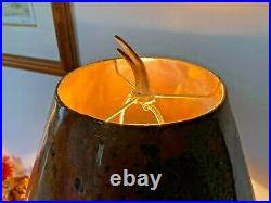 Demdaco Big Sky Carvers Solid Copper Lamp Shade Metal Bell Lamp Shade Rustic NIB