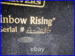 Dick Idol Big Sky Carvers Rainbow Rising Fish Handmade Resin Figurine