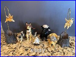 Dog Christmas Nativity Scene Big Sky Carvers Dogtivity Figurine Set 9 Piece